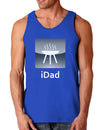 iDad Grill Dark Loose Tank Top-Mens Loose Tank Top-TooLoud-Royal Blue-Small-Davson Sales