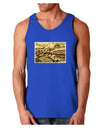 Watercolor Mountains Colorado Dark Loose Tank Top-Mens Loose Tank Top-TooLoud-Royal Blue-Small-Davson Sales