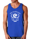 Best Grandpa Ever Collegiate Dark Loose Tank Top-Mens Loose Tank Top-TooLoud-Royal Blue-Small-Davson Sales