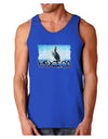 Mexico - Whale Watching Cut-out Dark Loose Tank Top-Mens Loose Tank Top-TooLoud-Royal Blue-Small-Davson Sales