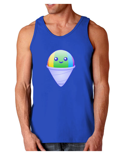 Cute Shaved Ice Dark Loose Tank Top by TooLoud-Mens Loose Tank Top-TooLoud-Royal Blue-Small-Davson Sales