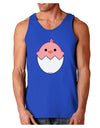 Cute Hatching Chick - Pink Dark Loose Tank Top by TooLoud-Mens Loose Tank Top-TooLoud-Royal Blue-Small-Davson Sales