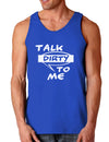 Talk Dirty To Me Censored Dark Loose Tank Top-Mens Loose Tank Top-TooLoud-Royal Blue-Small-Davson Sales