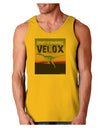 Ornithomimus Velox - With Name Loose Tank Top by TooLoud-Loose Tank Top-TooLoud-Gold-Small-Davson Sales