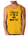 Feliz Cinco de Mayo - Fiesta Icons Loose Tank Top by TooLoud-Loose Tank Top-TooLoud-Gold-Small-Davson Sales