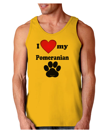 I Heart My Pomeranian Loose Tank Top by TooLoud-TooLoud-Gold-Small-Davson Sales