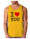 I Heart You Loose Tank Top-Loose Tank Top-TooLoud-Gold-Small-Davson Sales