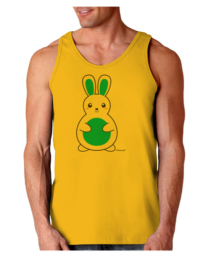 Cute Easter Bunny - Blue Loose Tank Top by TooLoud-Loose Tank Top-TooLoud-Gold-Small-Davson Sales