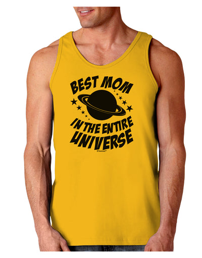 Best Mom in the Entire Universe Loose Tank Top by TooLoud-Loose Tank Top-TooLoud-Gold-Small-Davson Sales