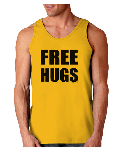 Free Hugs Loose Tank Top-Loose Tank Top-TooLoud-Gold-Small-Davson Sales