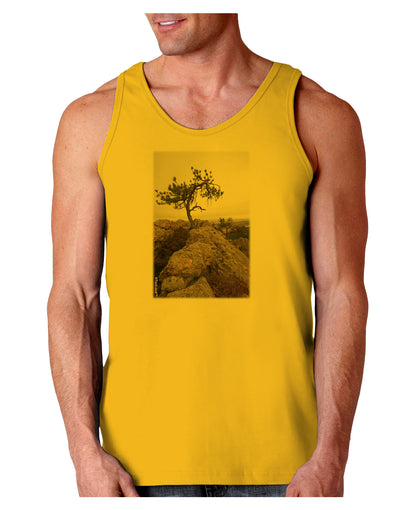 Stone Tree Colorado Loose Tank Top by TooLoud-Loose Tank Top-TooLoud-Gold-Small-Davson Sales