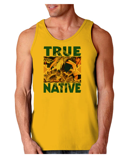 True Native American Loose Tank Top-Loose Tank Top-TooLoud-Gold-Small-Davson Sales