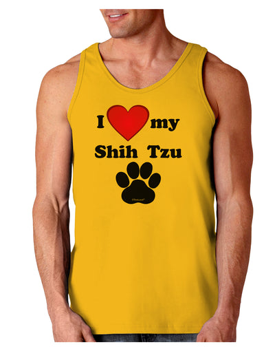 I Heart My Shih Tzu Loose Tank Top by TooLoud-TooLoud-Gold-Small-Davson Sales