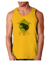 Jurassic Dinosaur Face Loose Tank Top by TooLoud-Loose Tank Top-TooLoud-Gold-Small-Davson Sales