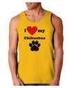 I Heart My Chihuahua Loose Tank Top by TooLoud-TooLoud-Gold-Small-Davson Sales