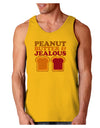 Peanut Butter and Jealous Loose Tank Top by TooLoud-Loose Tank Top-TooLoud-Gold-Small-Davson Sales