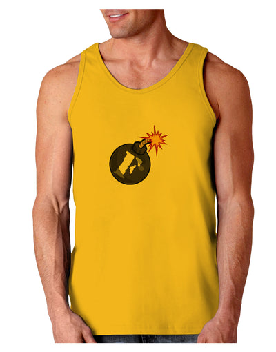 F-Bomb Funny Loose Tank Top by TooLoud-TooLoud-Gold-Small-Davson Sales