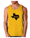 Texas - United States Shape Loose Tank Top by TooLoud-Loose Tank Top-TooLoud-Gold-Small-Davson Sales