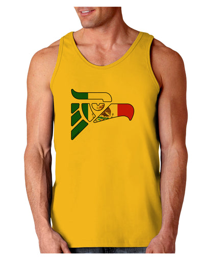 Hecho en Mexico Eagle Symbol - Mexican Flag Loose Tank Top by TooLoud-Loose Tank Top-TooLoud-Gold-Small-Davson Sales