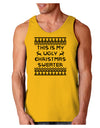 This Is My Ugly Christmas Sweater Loose Tank Top-Loose Tank Top-TooLoud-Gold-Small-Davson Sales