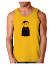 Cute Vampire Boy Halloween Loose Tank Top-Loose Tank Top-TooLoud-Gold-Small-Davson Sales