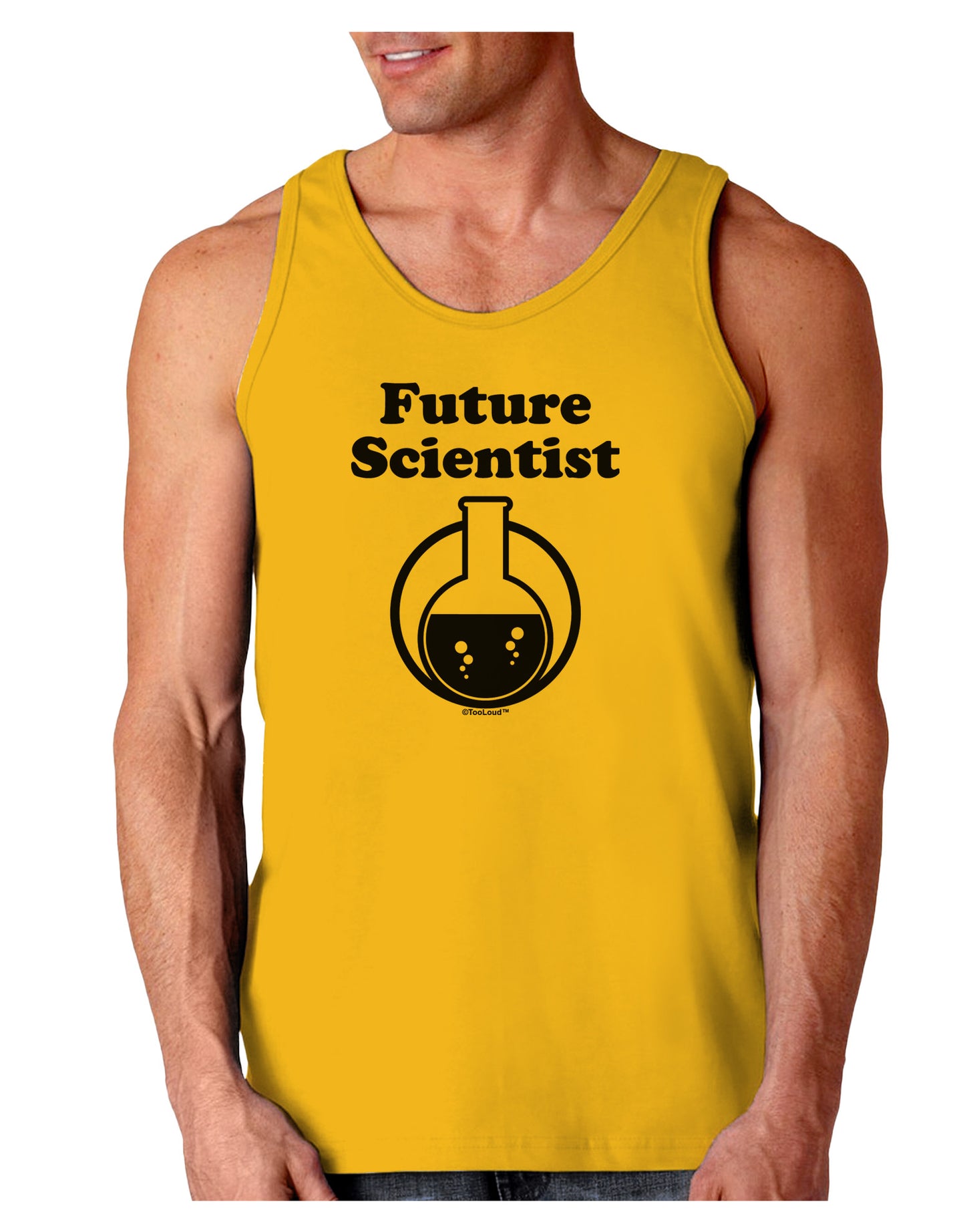 Future Scientist Loose Tank Top-Loose Tank Top-TooLoud-Gold-Small-Davson Sales