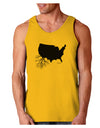 American Roots Design Loose Tank Top by TooLoud-Loose Tank Top-TooLoud-Gold-Small-Davson Sales