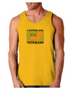 Support Our Veterans Loose Tank Top-Loose Tank Top-TooLoud-Gold-Small-Davson Sales