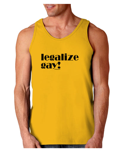 Legalize Gay Loose Tank Top-Loose Tank Top-TooLoud-Gold-Small-Davson Sales