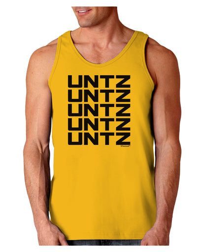 Untz Untz Untz Untz Untz EDM Design Loose Tank Top-Loose Tank Top-TooLoud-Gold-Small-Davson Sales