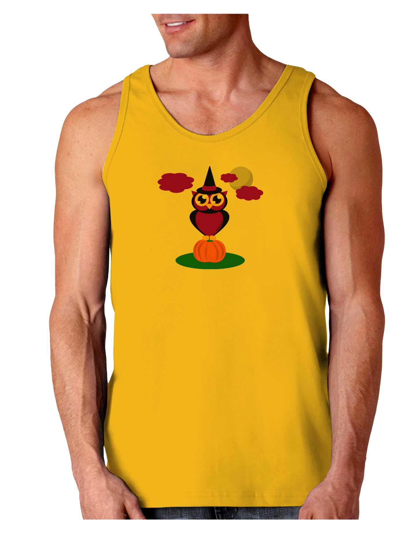 Owl Purple Loose Tank Top-Loose Tank Top-TooLoud-Gold-Small-Davson Sales