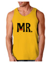 Matching Mr and Mrs Design - Mr Bow Tie Loose Tank Top by TooLoud-Loose Tank Top-TooLoud-Gold-Small-Davson Sales