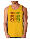 Throw Me The Beads - Mardi Gras Loose Tank Top by TooLoud-Loose Tank Top-TooLoud-Gold-Small-Davson Sales