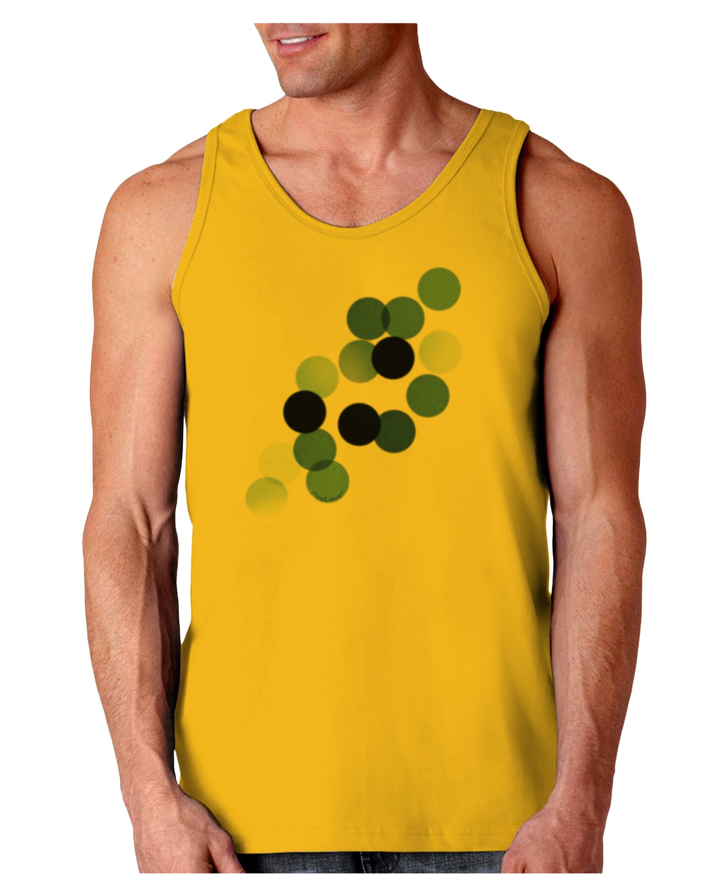 Inverted Bokeh Loose Tank Top by-Loose Tank Top-TooLoud-Gold-Small-Davson Sales