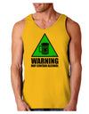 Warning May Contain Alcohol Loose Tank Top by TooLoud-Loose Tank Top-TooLoud-Gold-Small-Davson Sales