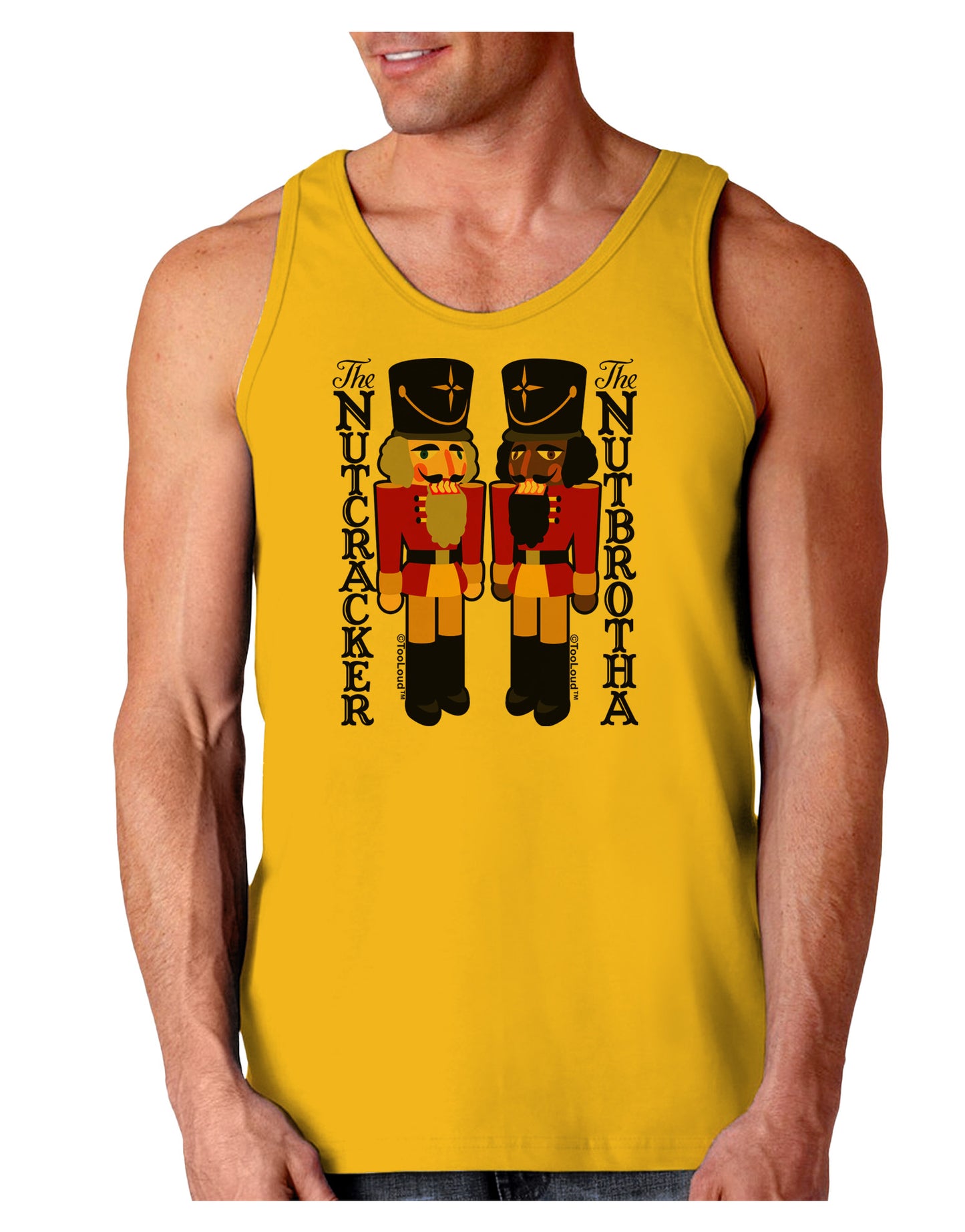 The Nutcracker and Nutbrotha Loose Tank Top by-Loose Tank Top-TooLoud-Gold-Small-Davson Sales