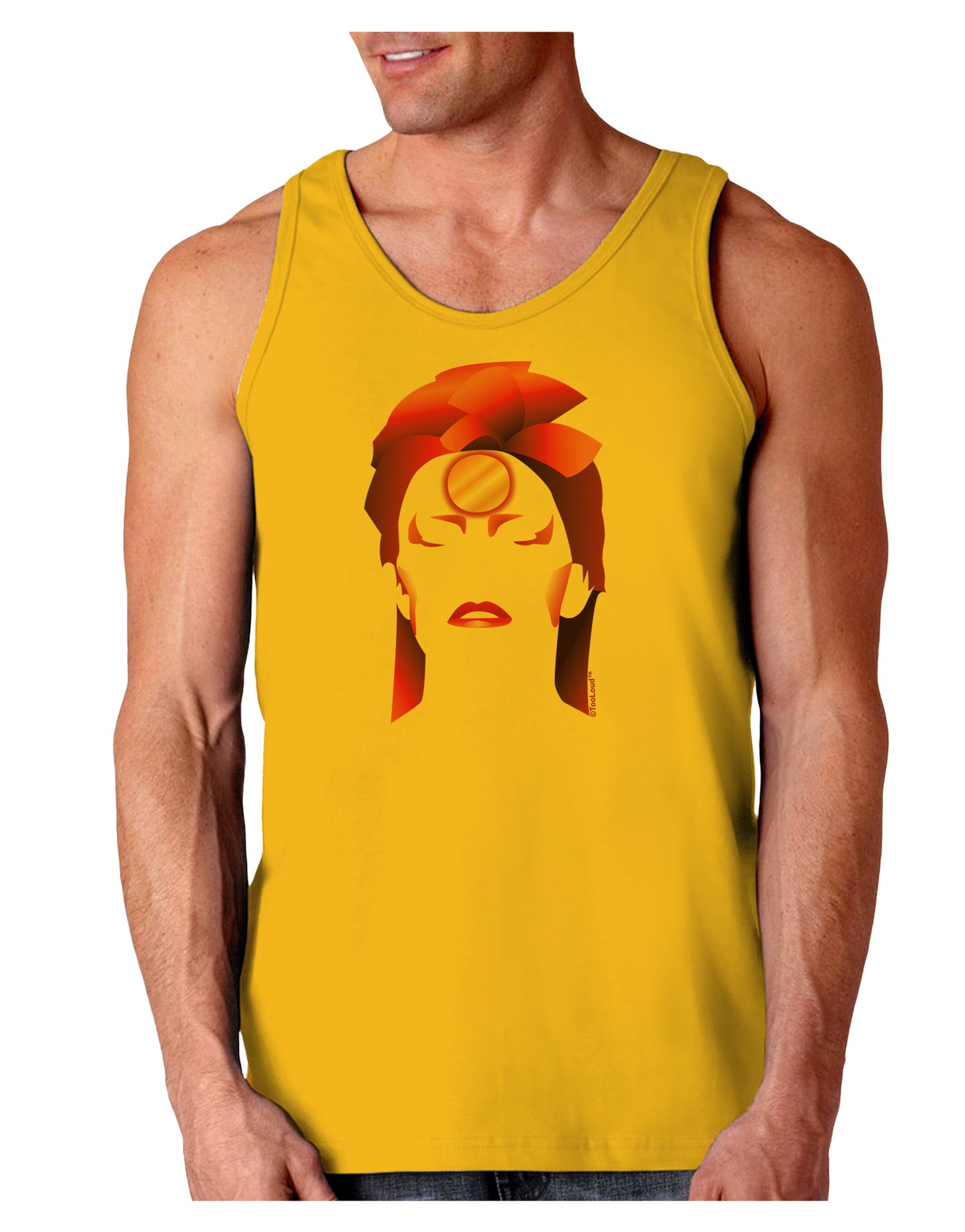 The Zig Loose Tank Top-Loose Tank Top-TooLoud-Gold-Small-Davson Sales