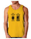 TooLoud Your Girlfriend My Girlfriend Military Loose Tank Top-Loose Tank Top-TooLoud-Gold-Small-Davson Sales