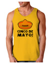 Sombrero Design - Cinco de Mayo Loose Tank Top by TooLoud-Loose Tank Top-TooLoud-Gold-Small-Davson Sales