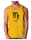 Virgo Symbol Loose Tank Top-Loose Tank Top-TooLoud-Gold-Small-Davson Sales