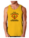 Electrician - Superpower Loose Tank Top-Loose Tank Top-TooLoud-Gold-Small-Davson Sales