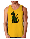 Happy St. Catty's Day - St. Patrick's Day Cat Loose Tank Top by TooLoud-Loose Tank Top-TooLoud-Gold-Small-Davson Sales