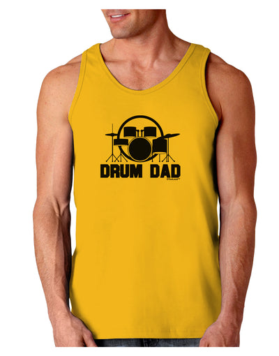 Drum Dad Loose Tank Top by TooLoud-Loose Tank Top-TooLoud-Gold-Small-Davson Sales