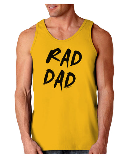 Rad Dad Design Loose Tank Top-Loose Tank Top-TooLoud-Gold-Small-Davson Sales