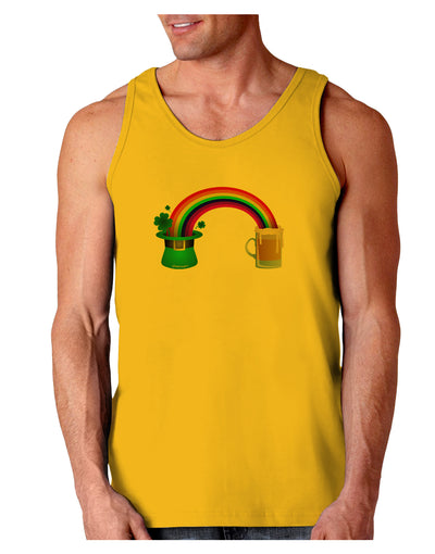 End Of The Rainbow - Beer Loose Tank Top-Loose Tank Top-TooLoud-Gold-Small-Davson Sales