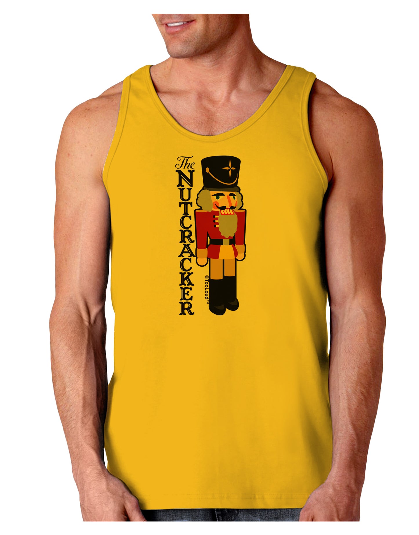 The Nutcracker with Text Loose Tank Top by-Loose Tank Top-TooLoud-Gold-Small-Davson Sales