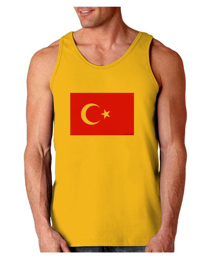 Turkey Flag Loose Tank Top by TooLoud-Loose Tank Top-TooLoud-Gold-Small-Davson Sales