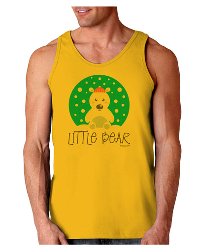 Matching Polar Bear Family - Little Bear Loose Tank Top by TooLoud-Loose Tank Top-TooLoud-Gold-Small-Davson Sales