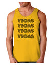 Vegas - Vegas Style Show Lights Loose Tank Top by TooLoud-Loose Tank Top-TooLoud-Gold-Small-Davson Sales