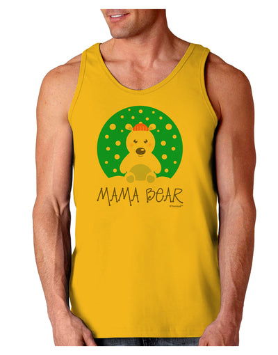 Matching Polar Bear Family - Mama Bear Loose Tank Top by TooLoud-Loose Tank Top-TooLoud-Gold-Small-Davson Sales